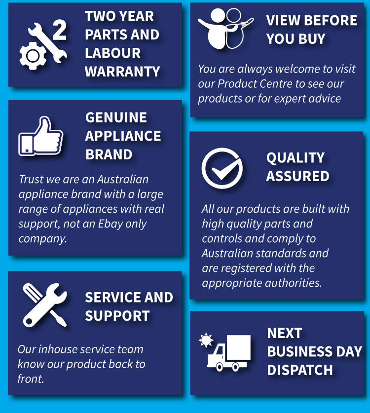 Domain 90cm Powerful S/S 5 Burner Gas Cooktop with Flat Trivets & Wok