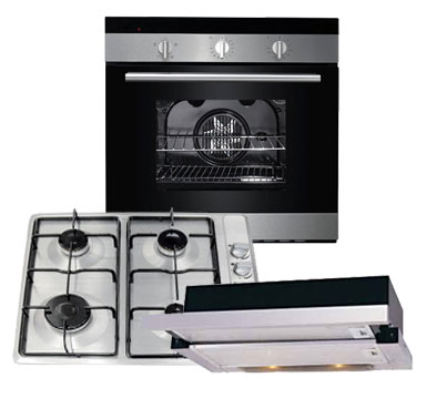 NEW KITCHEN APPLIANCE PACKAGE! OVEN, COOKTOP, RANGEHOOD  eBay