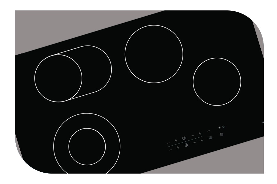 Domain Kitchen Appliances Electric Ceramic Glass