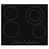 Ceramic Glass Electric Cooktop with Touch Controls - 590mm - CEC60-T2