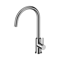 Gooseneck Kitchen Mixer Tap - Chrome