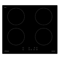 Four Burner Dual Bridge Induction Cooktop With Touch Controls - 590MM - IND60-EC