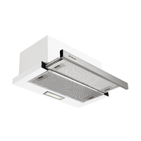 Extra-Powerful Stainless Steel Inbuilt Slide Out Rangehood - 600mm