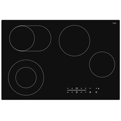Ceramic Glass Electric Cooktop with Touch Controls - 770mm - CEC77